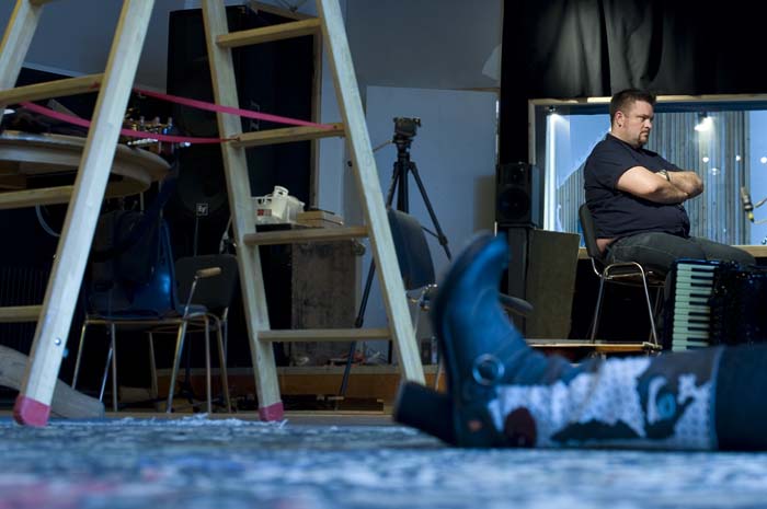 Stine Michel i studiet - 15